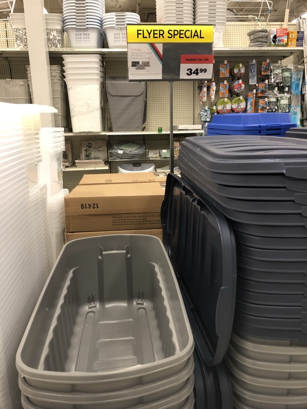 Canadian Tire Body Mind Soul Organizing